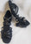 1.3" Parisa -- Women's Thick Heel Latin Sandal -- Black