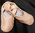 Passe Jr. -- Children's Leather Full Sole Ballet Drawstring Free -- Pink