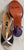 4" Paza -- Tango Shoe -- Purple/Silver