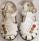 Pedrina -- Infant's T-Strap Sandal -- White Multi