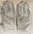 Perdita -- Women's Wrist Length Gloves -- Silver
