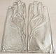 Perdita -- Women's Wrist Length Gloves -- Silver