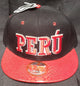 Peru -- -- Snapback Baseball Cap -- Black