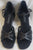 1.8" Petrona -- Women's Thick Heel Latin Sandal -- Black