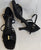 2.75" Pocahontas -- Women's Latin Sandal -- Black Satin