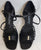 2.75" Pocahontas -- Women's Latin Sandal -- Black Satin