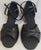 Poloma -- Wide Heel Latin Sandal -- Black