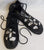 Pump -- Irish Full Sole Ghillies -- Black