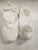 Pump -- Men's Canvas Split Sole Ballet -- White - Teddy Shoes