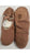 Quinn -- Stretch Canvas Split Sole Ballet -- Mocha - Teddy Shoes