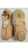 Quinn -- Stretch Canvas Split Sole Ballet -- Nude - Teddy Shoes