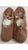 Quinn -- Stretch Canvas Split Sole Ballet -- Mocha - Teddy Shoes