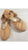Quinn -- Stretch Canvas Split Sole Ballet -- Nude - Teddy Shoes