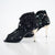 3.3" Rose II -- Women's Lace-Up Ballroom Boot -- Black Lace