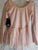 Saige -- Children's Long Sleeve Dress -- Light Pink