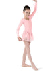 Saige -- Children's Long Sleeve Dress -- Light Pink