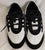 Salsero-- Full Suede Sole Dancesneaker -- White/Black