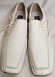 Sancho II -- Unisex Side Tie Salsa Oxford -- White