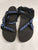 Sanford -- Men's River Sandals -- Teal/Purple