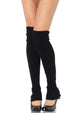 Saundra -- Women's Knit Legwarmer -- Black