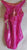 Seraphina-- Children's Gymnastics Leotard -- Pink Hologram