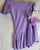 Shreya -- Children's Single Shoulder Ballroom Dress -- Purple
