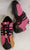 Priscilla -- Split Sole Dancesneaker -- Fuschia
