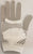 Theodora -- Women's Wrist Length Fishnet Gloves -- White