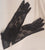 Timora -- Women's Elbow Length Lace Gloves -- Black