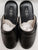 Vance -- Men's Open Back/Closed Toe Slipper -- Black