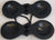Vashti -- Women's Imitation Wood Castanets -- Black