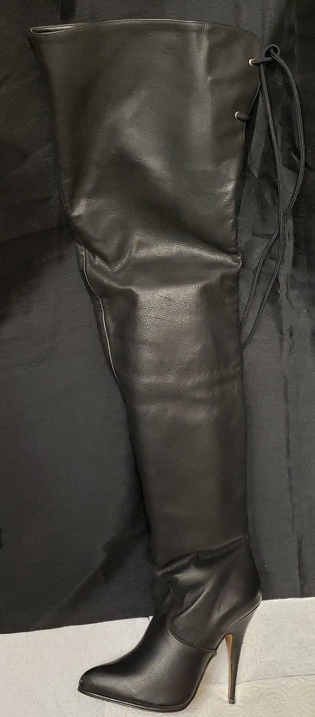 silver boots black dress Melanie Black & Silver Shimmer Dress