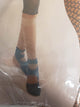 Vicky -- Women's Tutone Fishnet Leggings