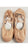 Warby -- Women's Leather Split Sole Ballet -- Pink
