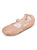 Warby -- Women's Leather Split Sole Ballet -- Pink