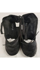 Wheeler -- Leather/Mesh Split Sole Ballet -- Black