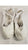 Wheeler -- Leather/Mesh Split Sole Ballet -- White