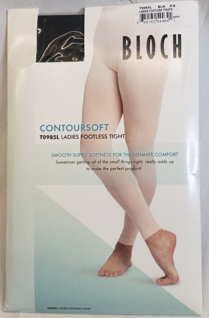 Bloch girls contoursoft footed tights, Ballet Pink, Small  