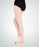 Women's ProCut Convertible Mesh Backseam Tights -- Ballet Pink