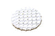 Women's Rhinestone Bunholder -- White
