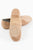 Bebe -- Women's Split Sole Jazz Slip-On with Suede Sole -- Tan