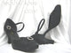 2.5" Sharney -- Closed Toe Ballroom Shoe -- Black Satin