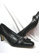 2.75" Gabriella -- Women's Dress Shoes-- Black Croc Print