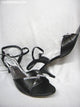 3" Myrna -- Rhinestone Sandal -- Black