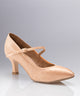 2" Alyssa -- Women's Flare Heel Standard Ballroom Shoe -- Antique Silk