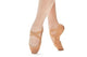 Bryn -- Stretch Leather Split Sole Ballet -- Light Pink