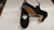 2.25" Cale -- Flamenco Shoe -- Black Suede - Teddy Shoes