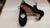 2.25" Cale -- Flamenco Shoe -- Black Suede - Teddy Shoes
