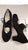 2.25" Cale -- Flamenco Shoe -- Black Suede - Teddy Shoes