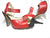 4" Calesita - Tango Shoe -- Red/Black